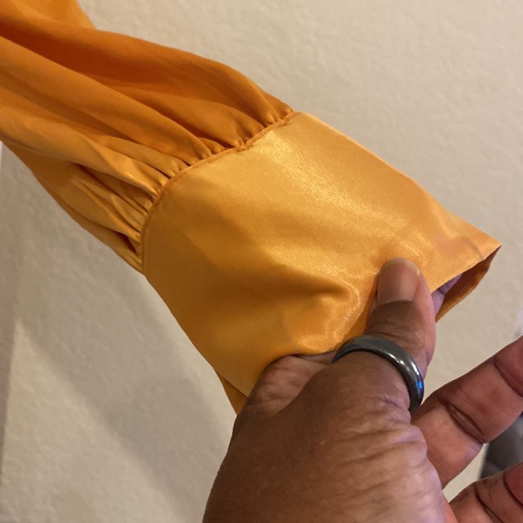 Boho Plus Dress - Gold Size 22 New Never Worn. - Picture 3 of 5